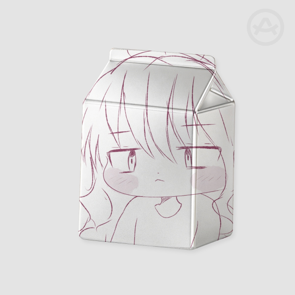 Suzu Milk Carton Badge