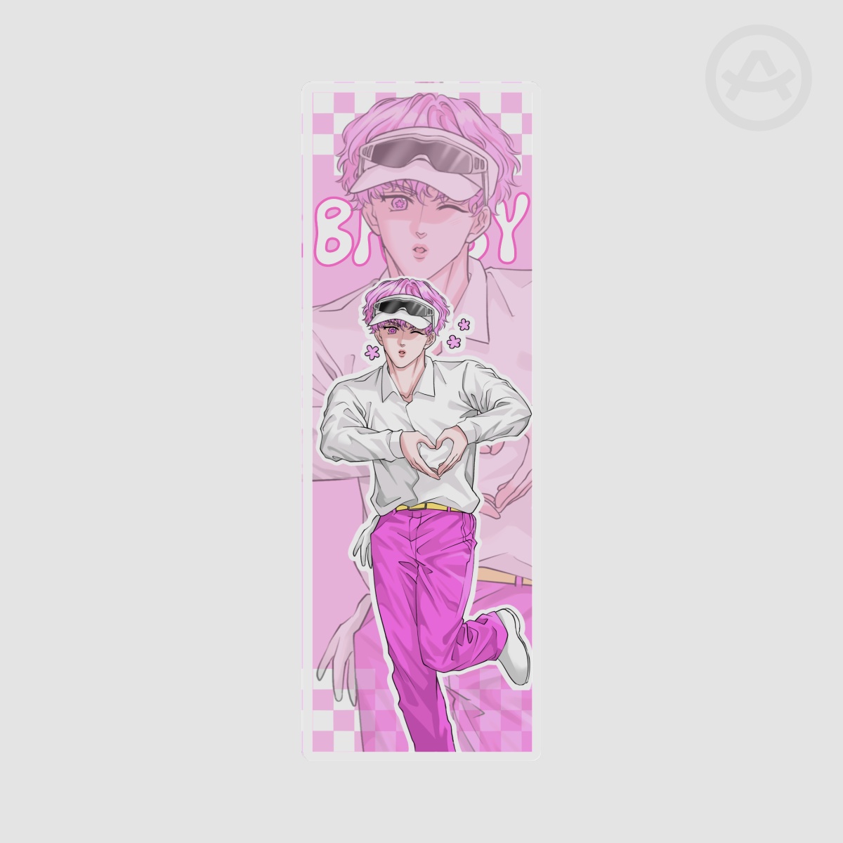 Plave Bamby Golf Outfit Bookmark