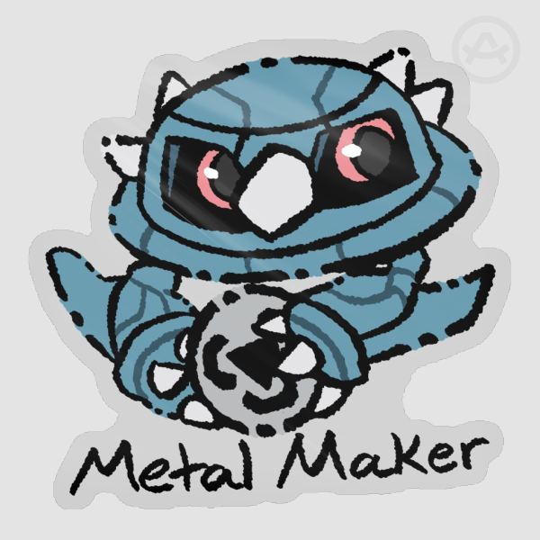 Metal Maker Sticker