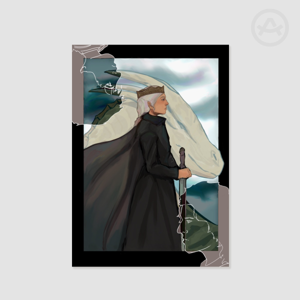 Rhaenyra Targaryen Poster Print