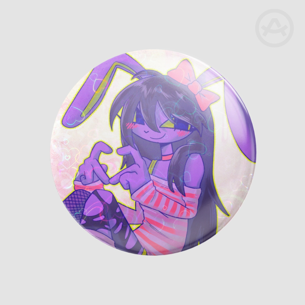 Jax Heart Button Pin