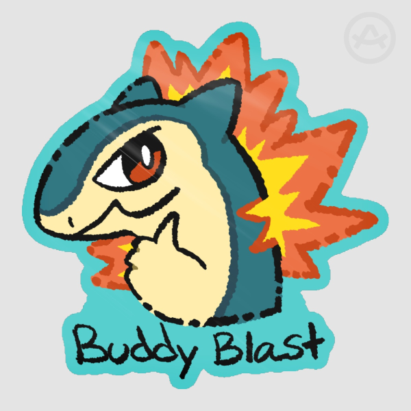 Buddy Blast Sticker