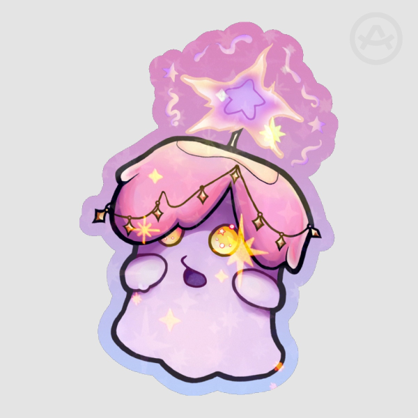 Litwick Pokemon Star Tanaba Pokestar Festival Die Cut Stickers
