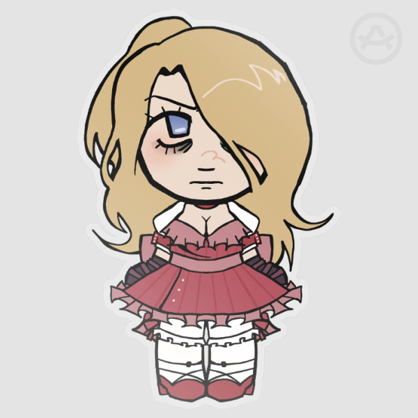 Bad Girl Sticker (No More Heroes)