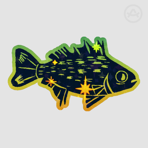 Jungle perch sticker