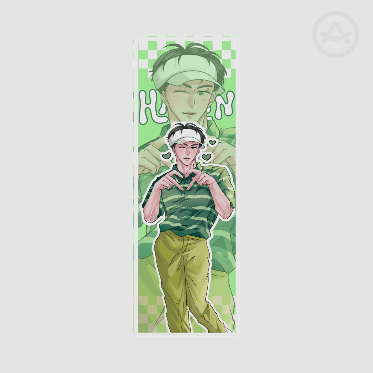Plave Hamin Golf Outfit Bookmark