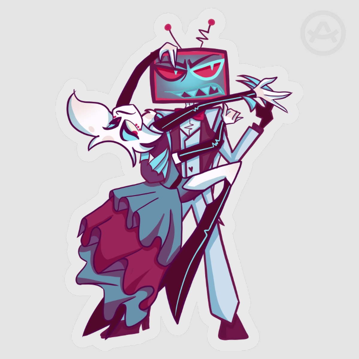 StaticDust When We Dance - Vinyl Sticker
