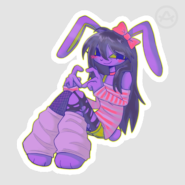 Jax Heart Sticker