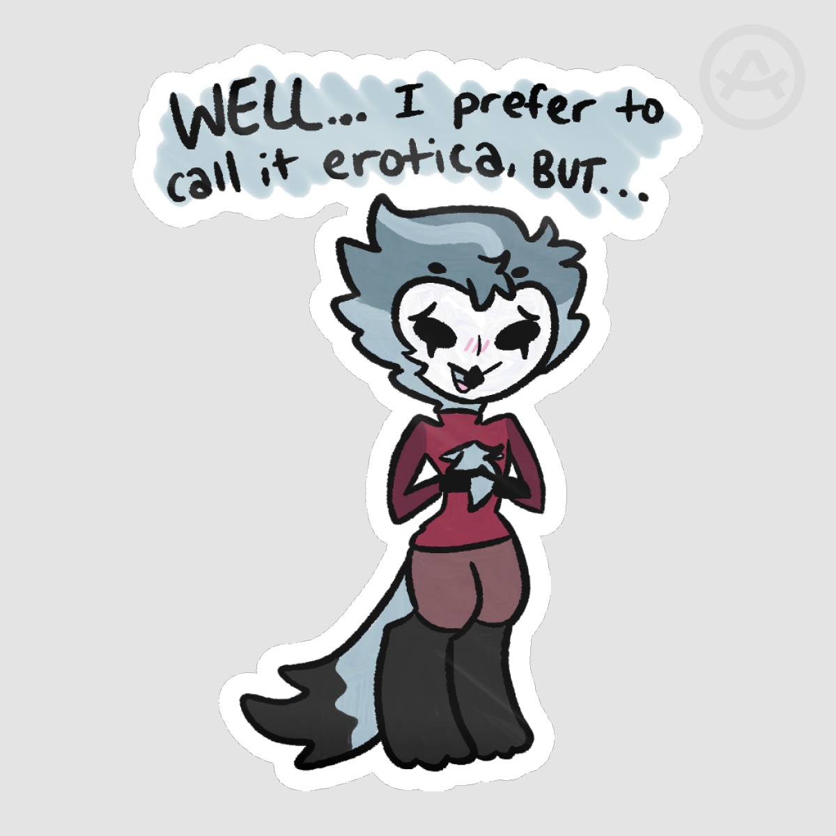 Book Report Stolas Sticker 1