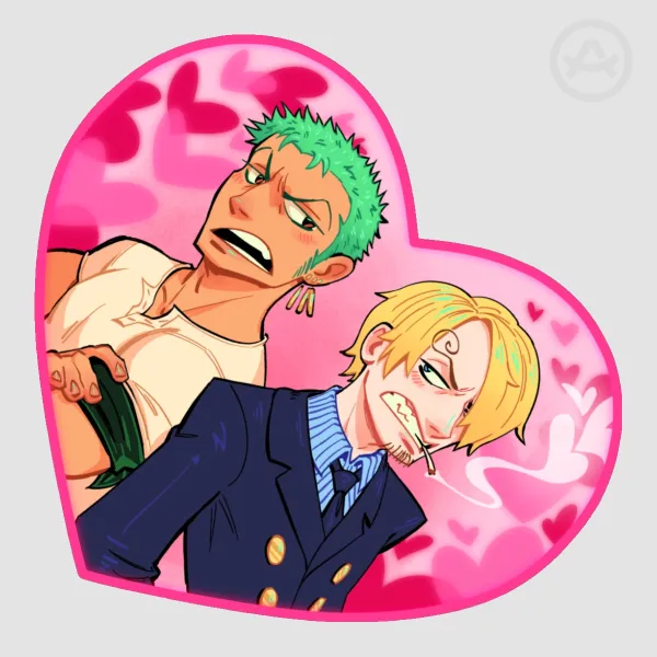 Zosan Heart Sticker A!