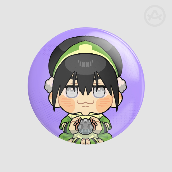 Toph ATLA Badge