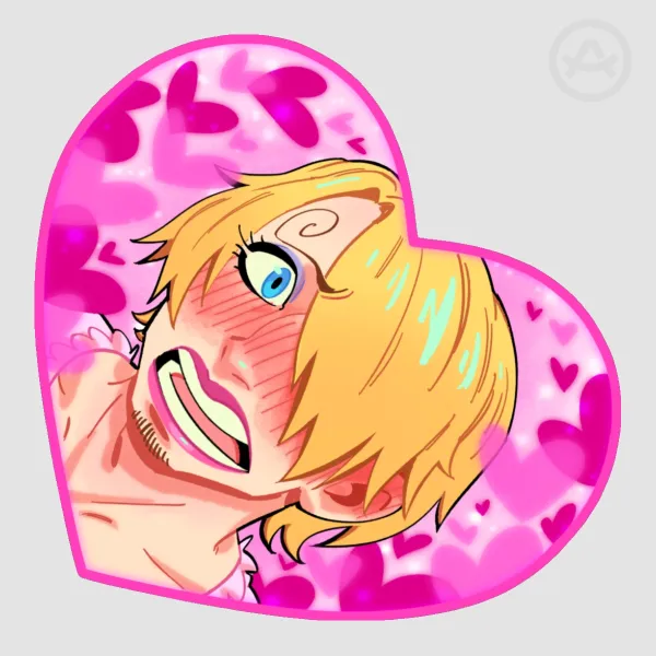 Candy Heart Sticker A!