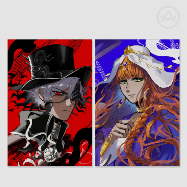 Dantes and Haydee