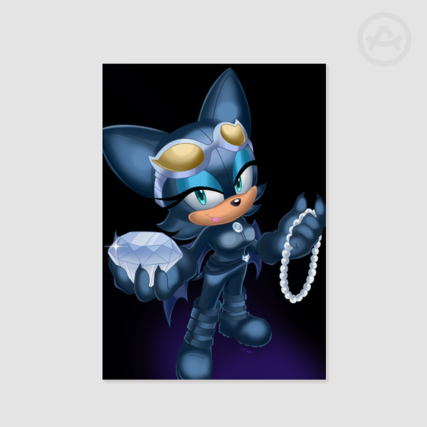 DC X Sonic - Catwoman Rouge