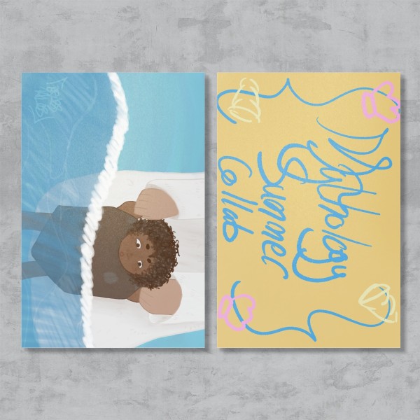 Selkie's First Swim Postcard
