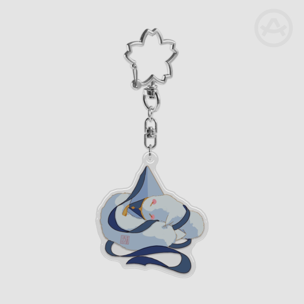Epoxy Clear Acrylic Keychains - WHA fanmerch Brushbug