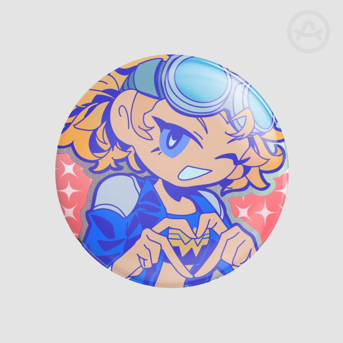 Cassie Sandsmark Holo Badge