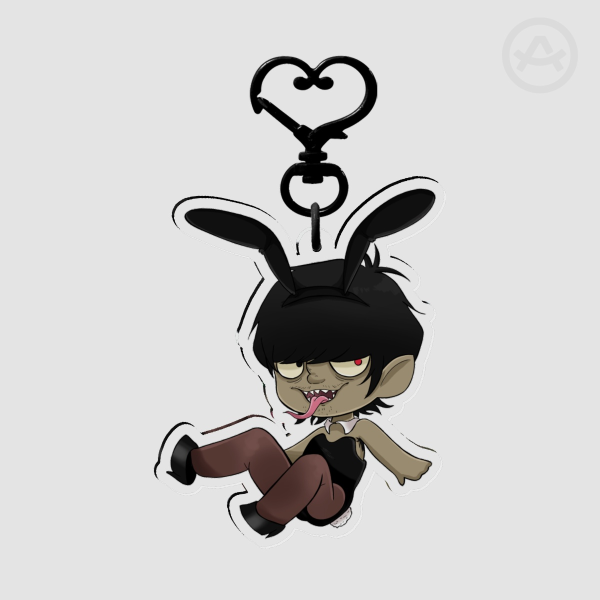 Bunnydoc Acrylic Keychain
