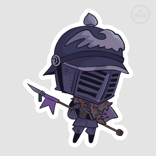 GRAVE/DIGGER || Royal Nation Lancer sticker