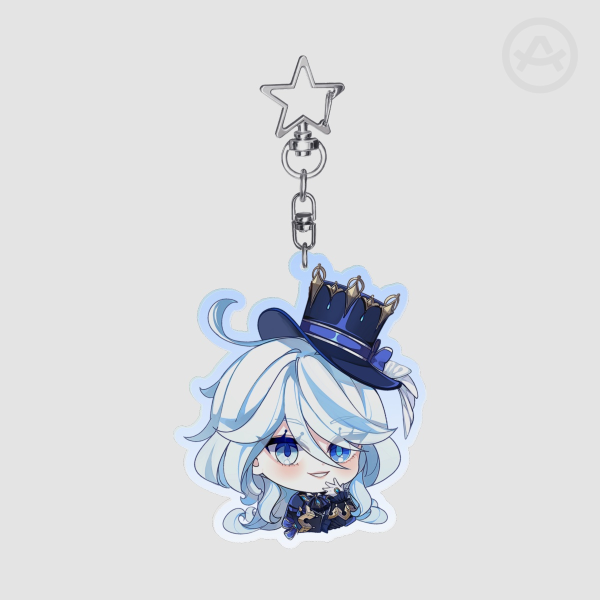 Furina Genshin Impact Acrylic Keychain