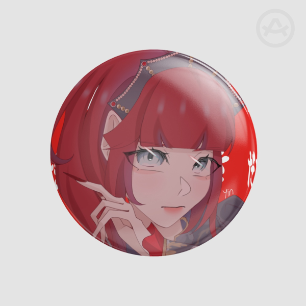 DaTuRa - Shimozono Reika Can Badge
