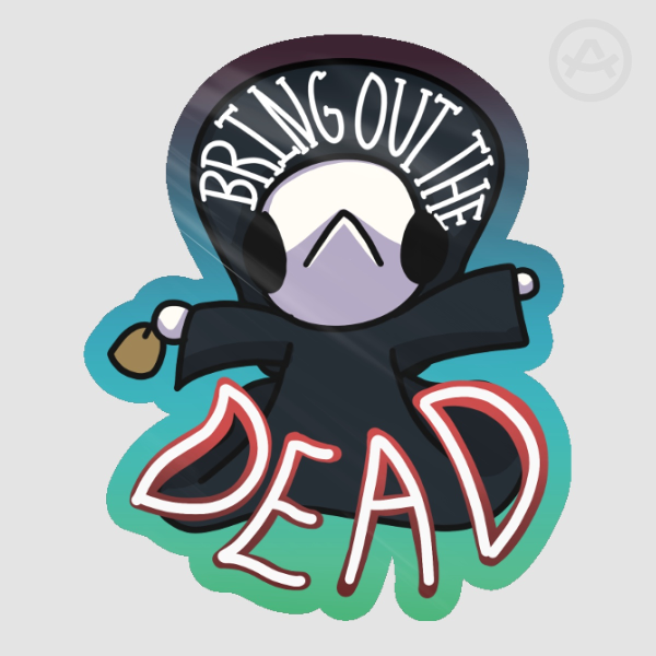 Plague Doctor Die Cut Stickers