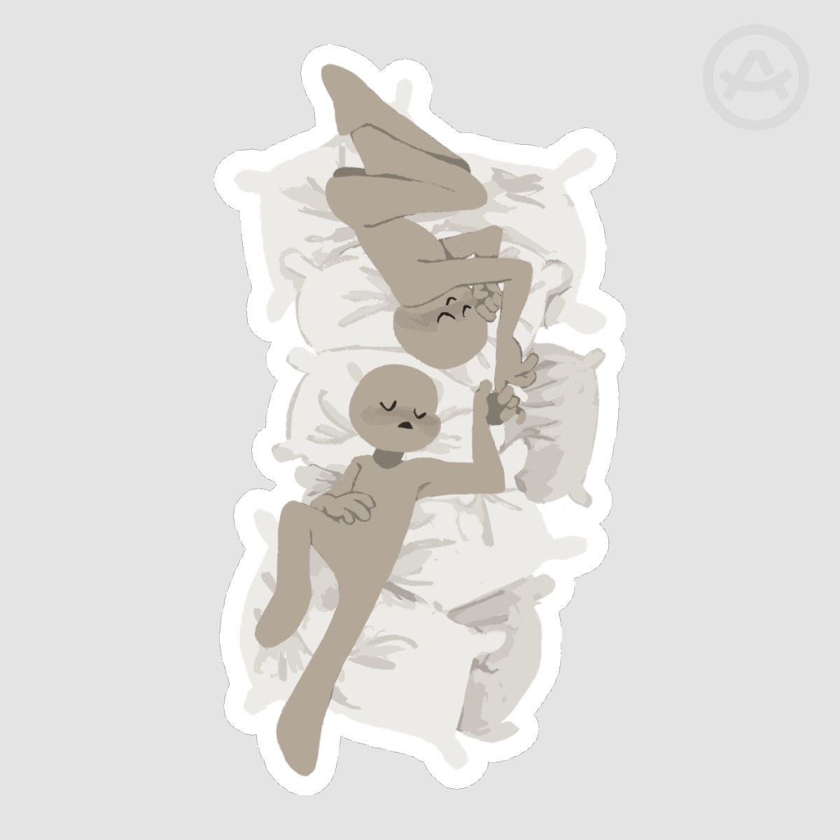 YCH COMMISSION DUO STICKER