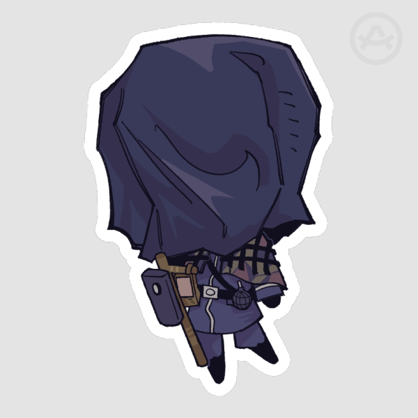 GRAVE/DIGGER || Royal Nation Jaeger sticker