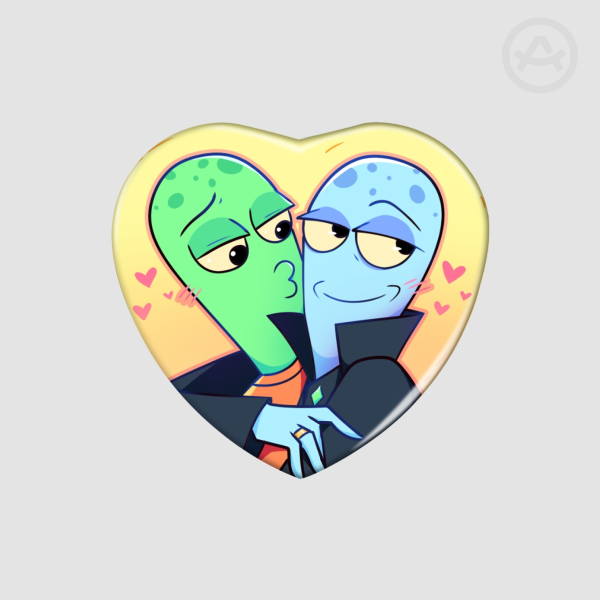 Tervo Heart Pin