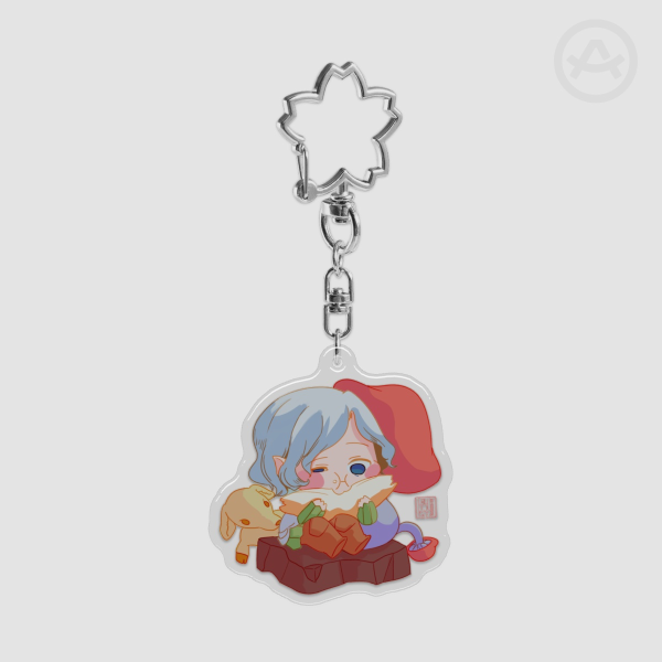 Epoxy Clear Acrylic Keychains - DM fanmerch Mithrun chibi