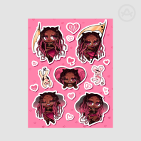 LOVMURA V5 Sticker Sheet