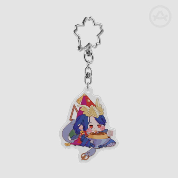 Epoxy Clear Acrylic Keychains - WHA fanmerch Easthies