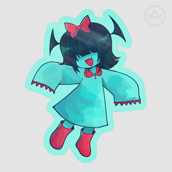 Aqua Sticker