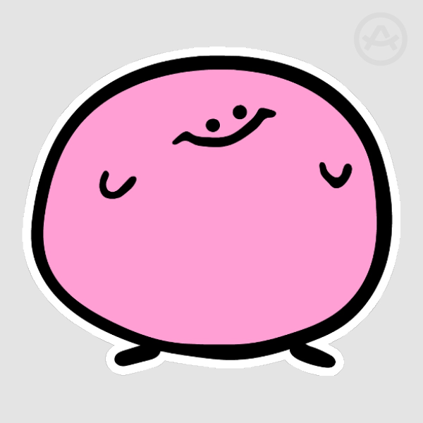 Kirbo Sticker