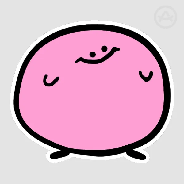 Kirbo Sticker