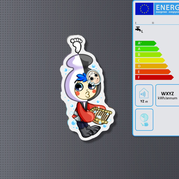 Hazuki Fridge Magnet