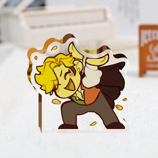 Flowery Pen Holder Standee