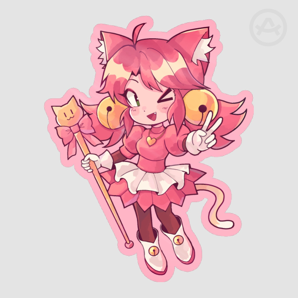 Pink Sticker