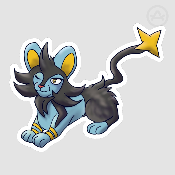 Luxio Matte Sticker Large