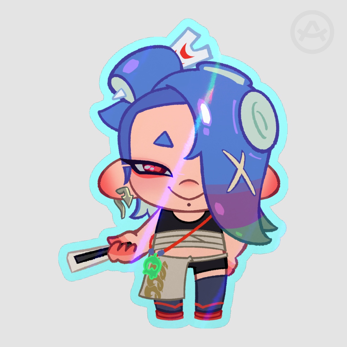 Splatoon Raiders - Shiver Sticker