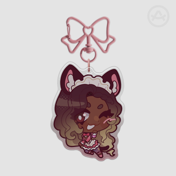 Nyan Cafe Sierra Keychain