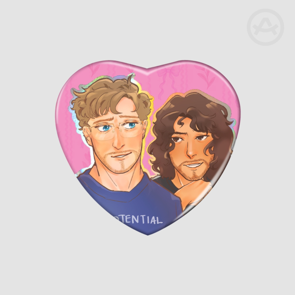 BloodyMary Heart Badges