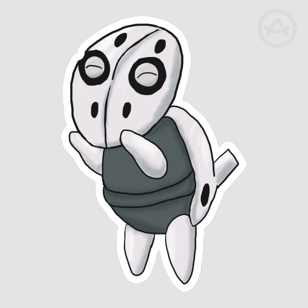 Aron Matte Sticker Large