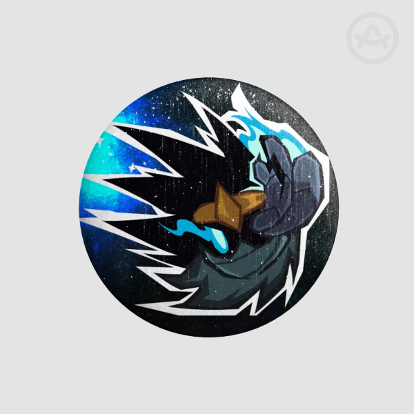 Noir Dedede Button Pin