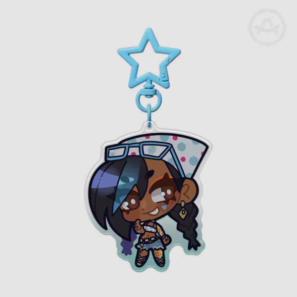 Summer Festival Sombra Keychain