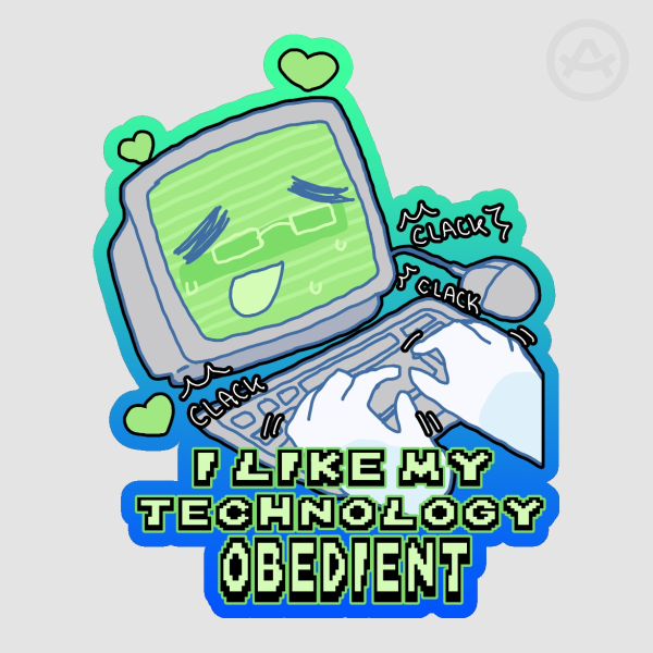 Technology sticker