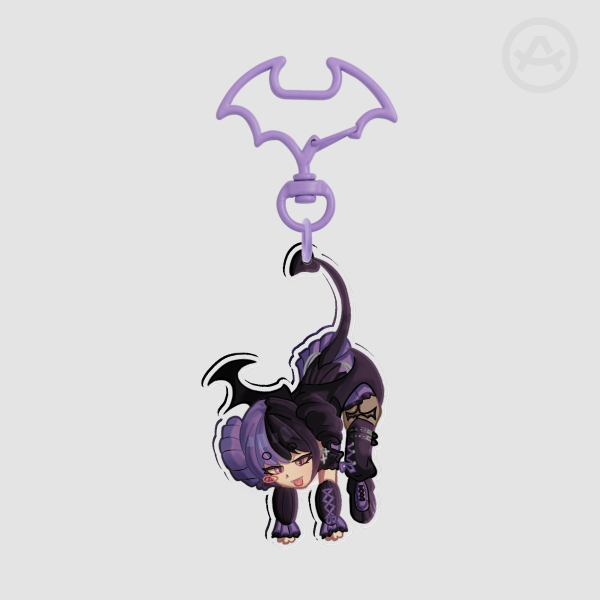 MikaMewMew Indie VTuber Acrylic Keychain