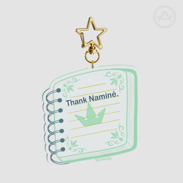 Thank Namine Kingdom Hearts Acrylic Charm