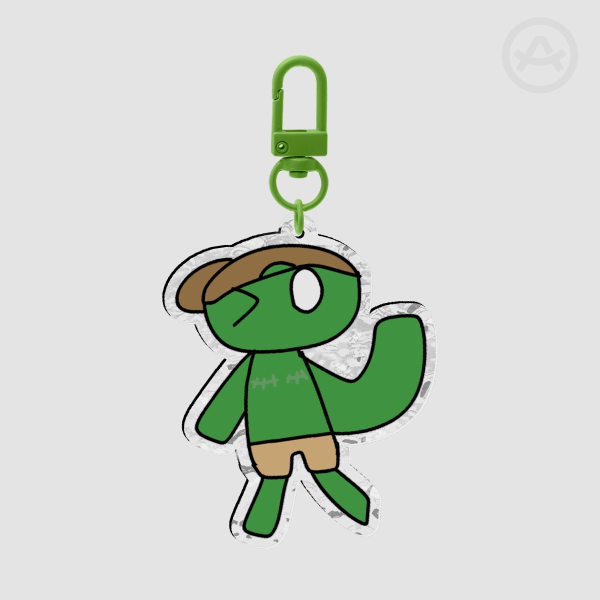 Ripple Acrylic Keychains
