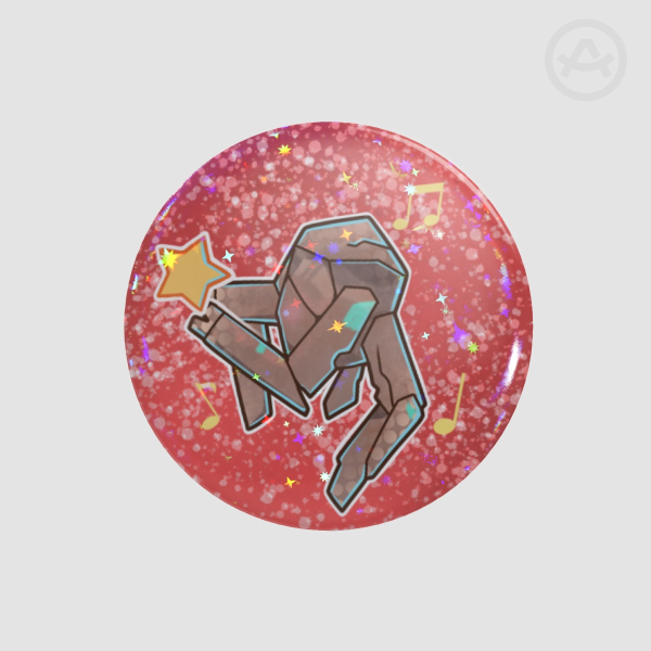 Rocky Round Badges (Button Pins) | Project Hail Mary